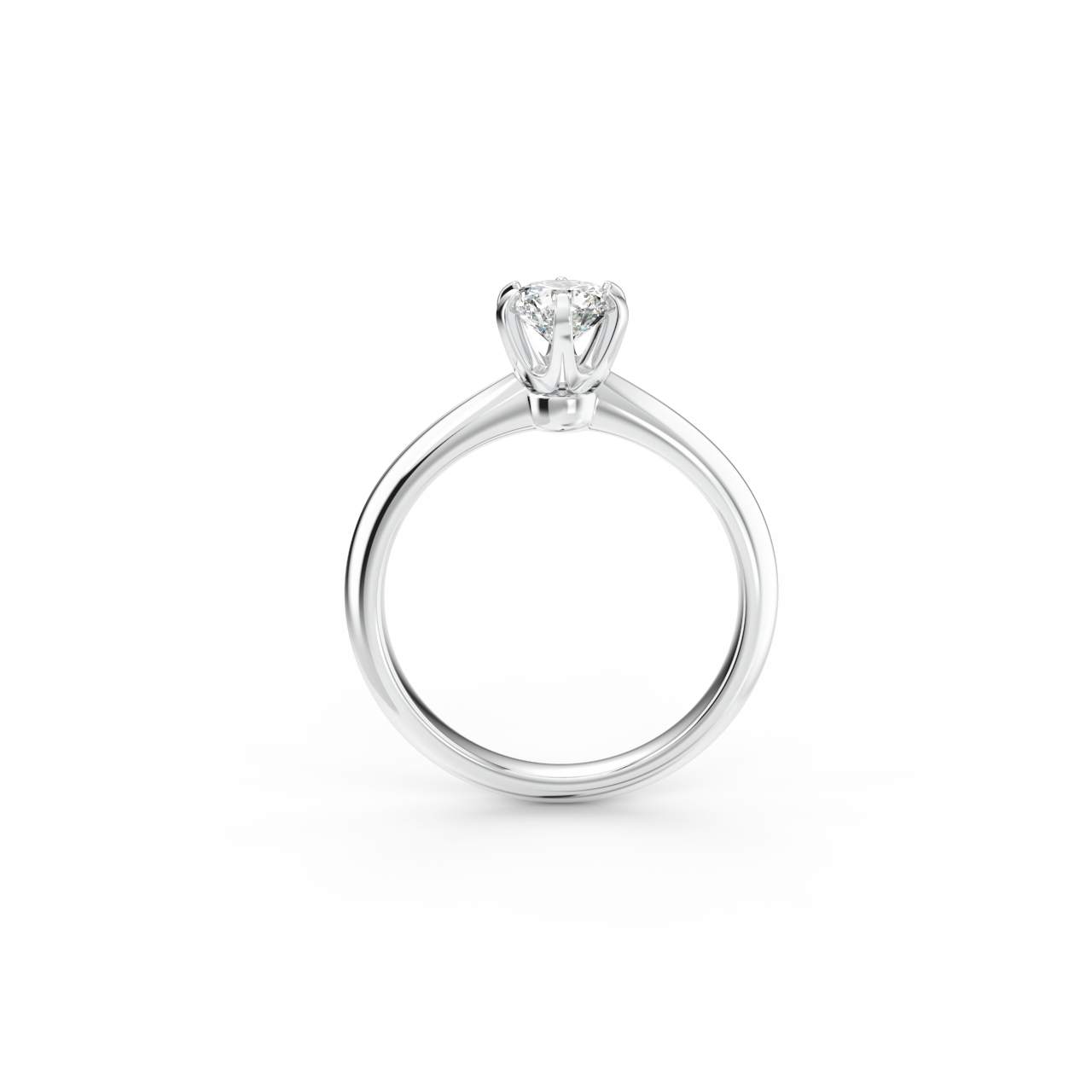 Prsten Caroline Klasik - bílé zlato, diamant 0,50 ct - Obrázek 2