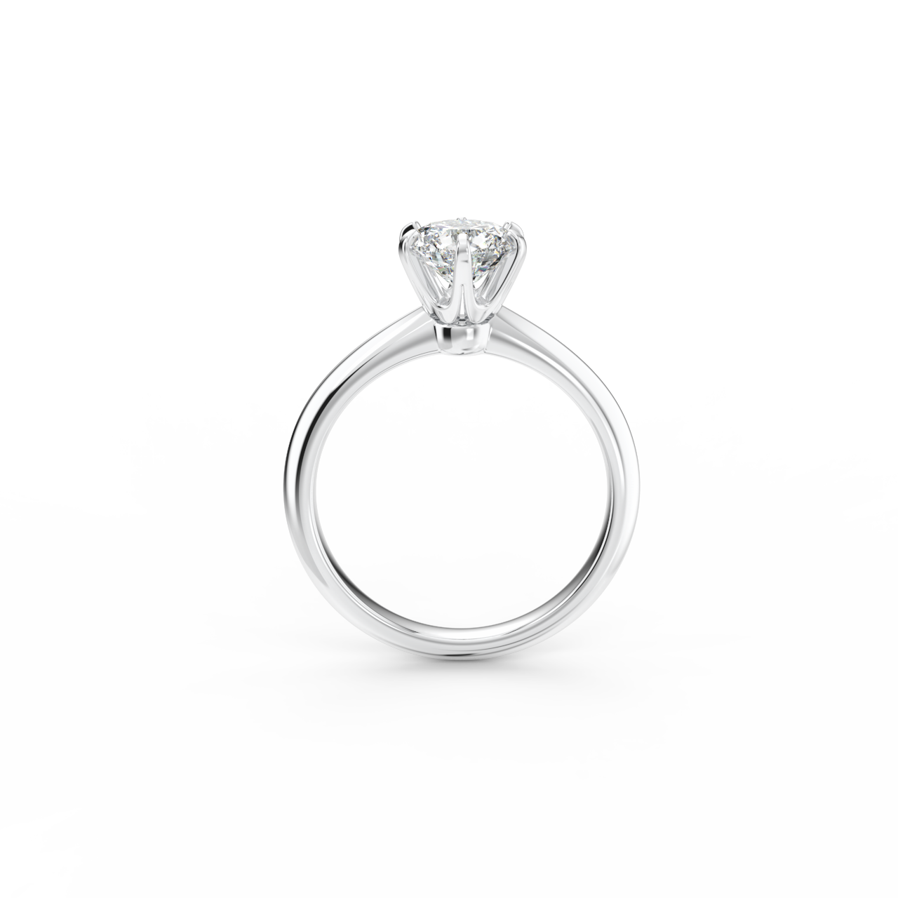 Prsten Caroline Klasik - bílé zlato, diamant 1,00 ct - Obrázek 2