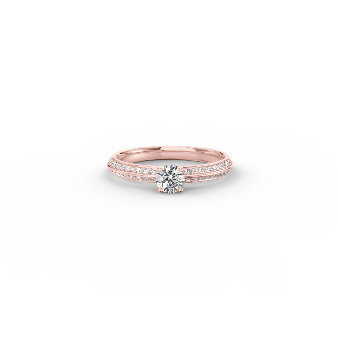 Prsten Eloise Romantik - růžové zlato