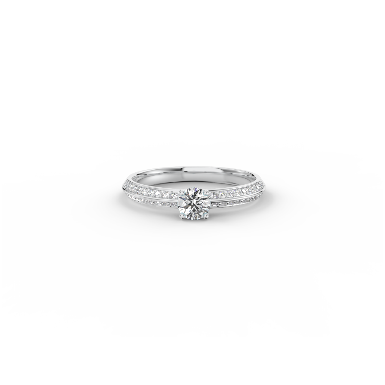 Prsten Eloise Romantik - bílé zlato