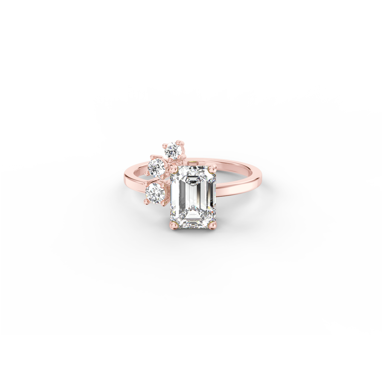 Prsten Esme Modern - růžové zlato