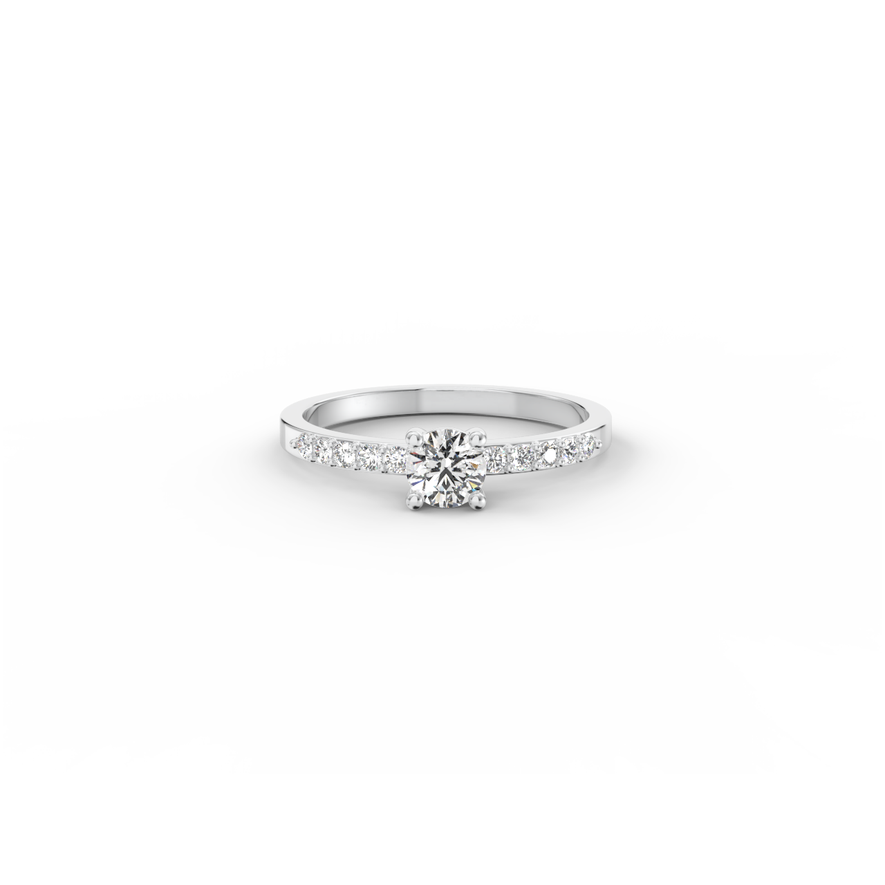 Prsten Amelie Romantik - bílé zlato