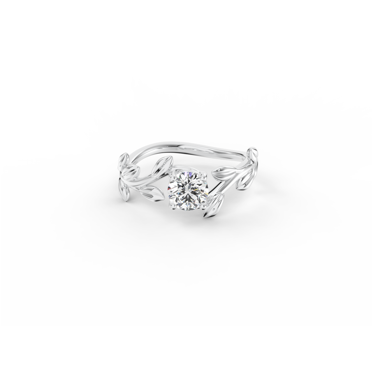 Prsten Fiona Romantik - bílé zlato