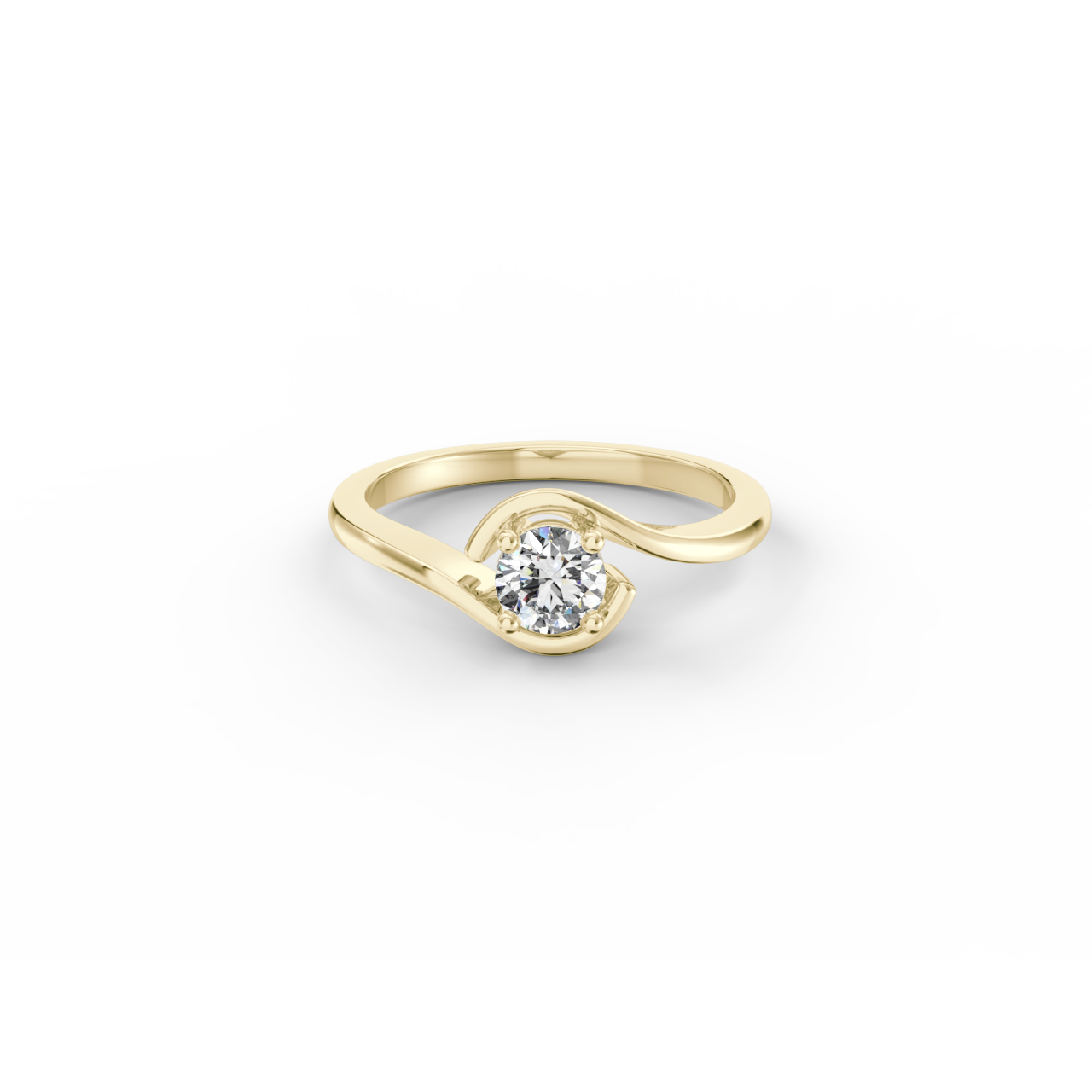 Prsten Celeste Modern - žluté zlato