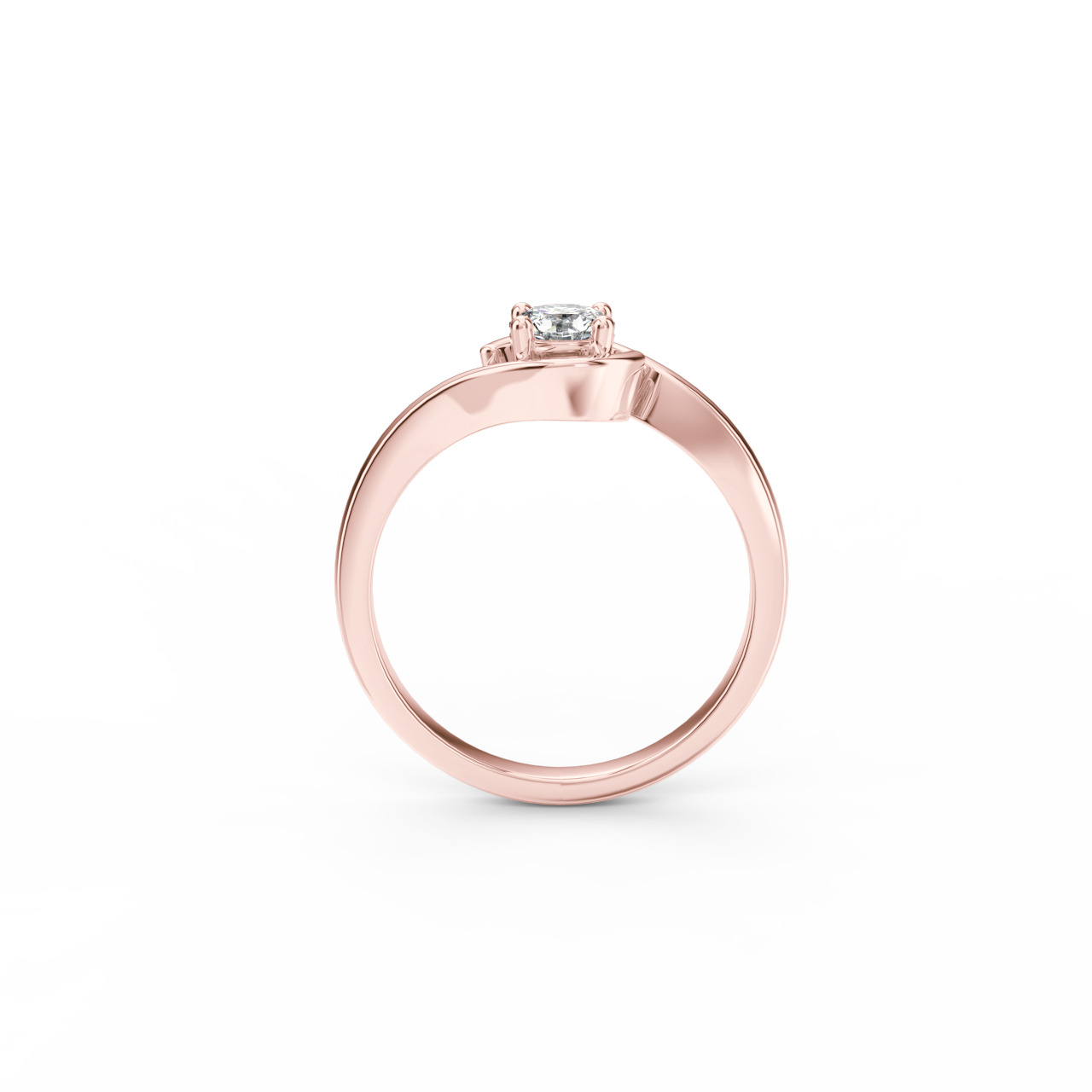 Prsten Celeste Modern - růžové zlato - Obrázek 3