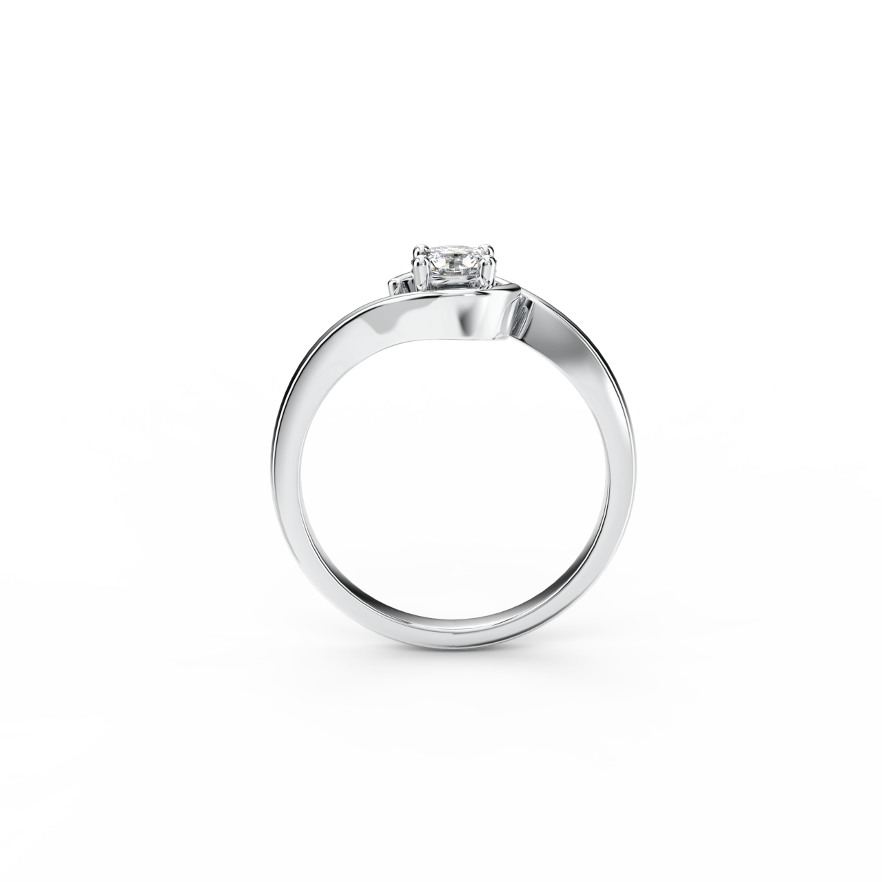 Prsten Celeste Modern - bílé zlato - Obrázek 3