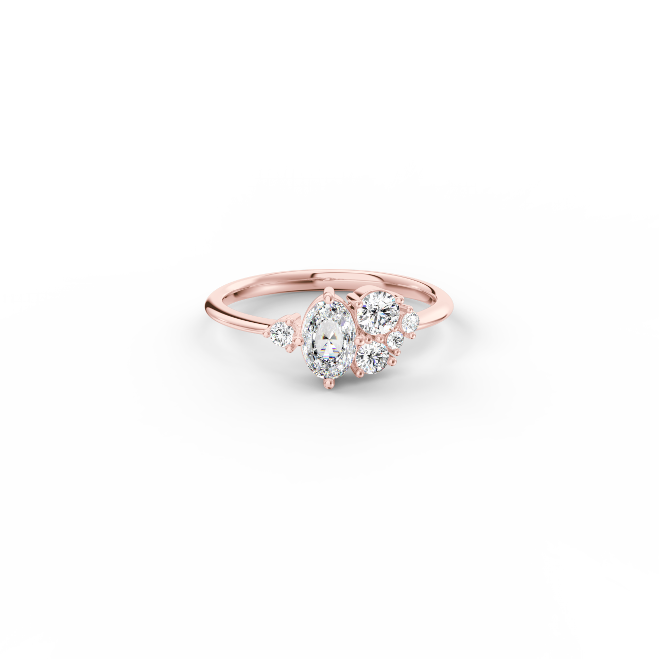 Prsten Paloma Romantik - růžové zlato