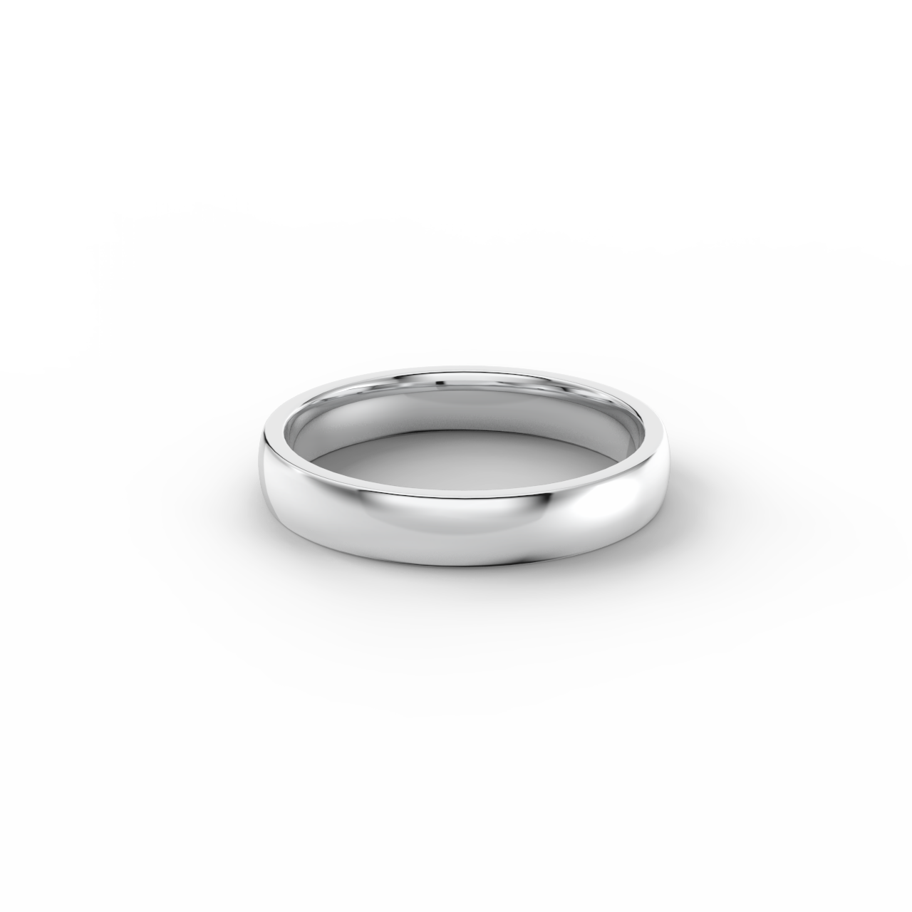 Pánský snubní prsten 100 - bílé zlato