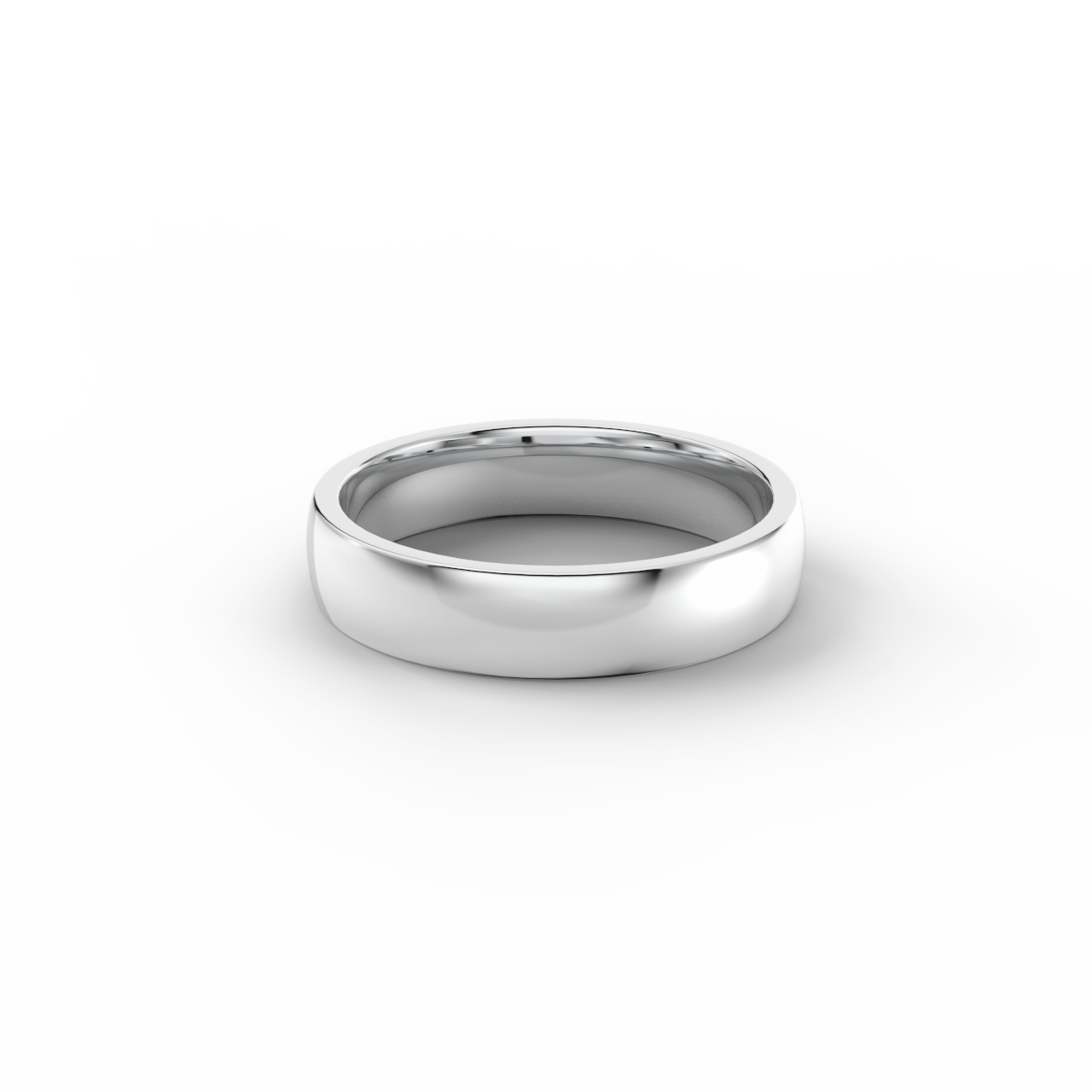 Pánský snubní prsten 110 - bílé zlato
