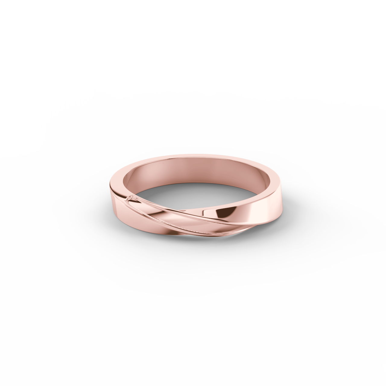 Pánský snubní prsten 160 - růžové zlato
