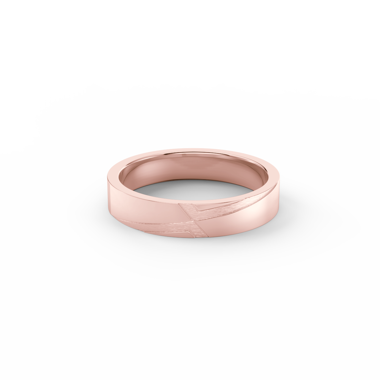 Pánský snubní prsten 230 - růžové zlato