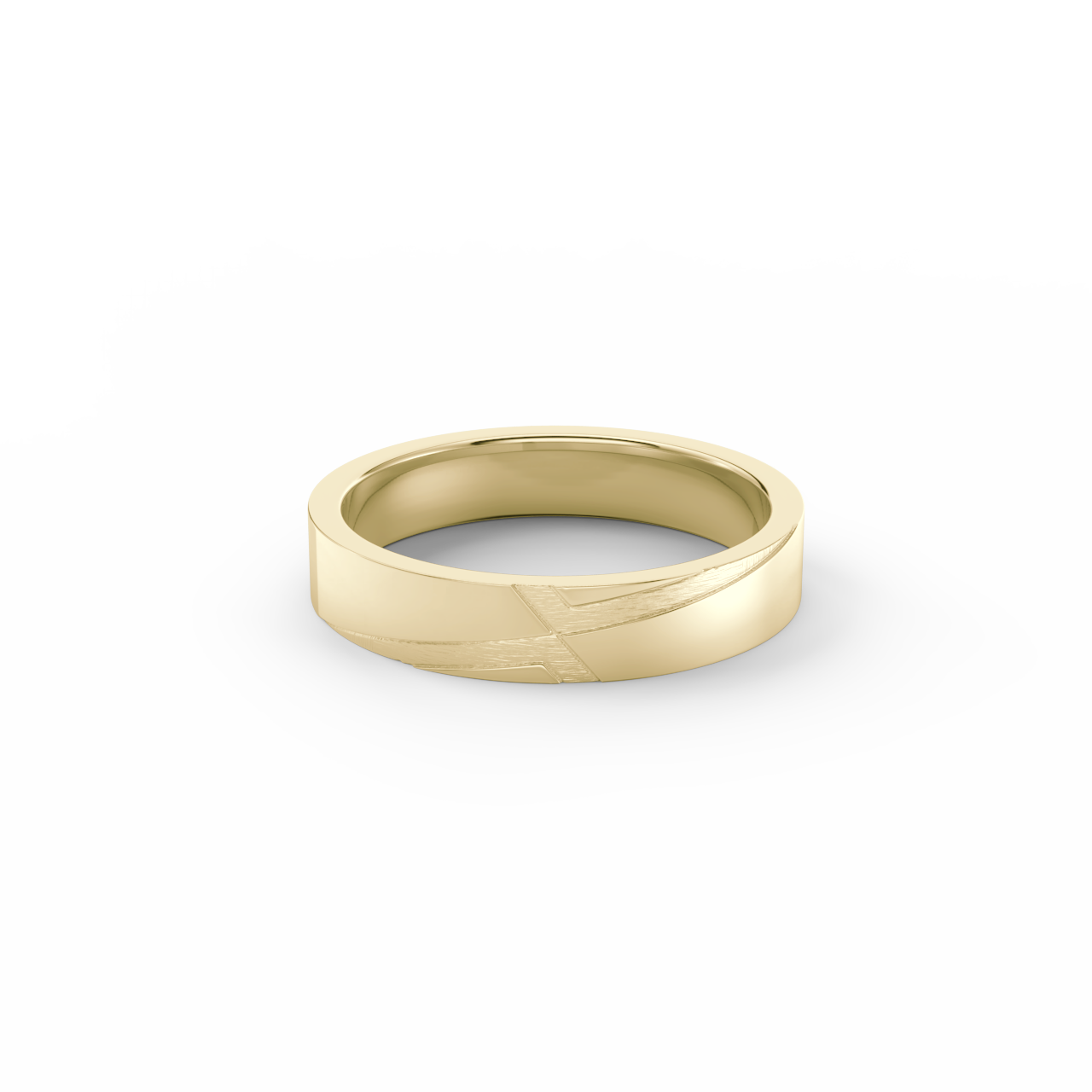 Pánský snubní prsten 230 - žluté zlato